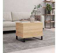 (sonoma oak) vidaXL Coffee Table Side Table End Accent Telephone Sofa Table Engineered Wood
