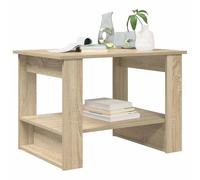 vidaXL Coffee Table Sonoma Oak 72 x 50 x 50 cm Engineered Wood
