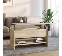(sonoma oak) vidaXL Coffee Table Engineered Wood Couch Centre Accent Table Multi Colours