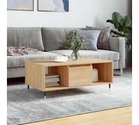 (sonoma oak) vidaXL Coffee Table Side Table End Accent Telephone Sofa Table Engineered Wood