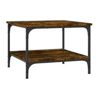vidaXL Coffee Table Tea Side Table Sofa Couch Table Smoked Oak Engineered Wood