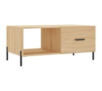 vidaXL Coffee Table Tea Side Table Sofa Couch Table Sonoma Oak Engineered Wood