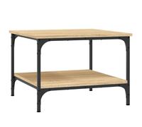 vidaXL Coffee Table Tea Side Table Sofa Couch Table Sonoma Oak Engineered Wood