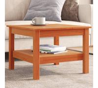 vidaXL Coffee Table Centre End Table Tea Side Table Wax Brown Solid Wood Pine
