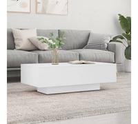 vidaXL Coffee Table Tea Side Table Sofa Couch Table White Engineered Wood