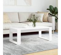 vidaXL Coffee Table White 102x50x35 cm Engineered Wood