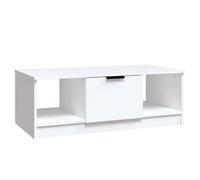 Vidaxl Coffee Table White 102X50X36 Cm Engineered Wood