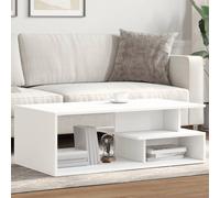 vidaXL Coffee Table White 102x55x35 cm Engineered Wood