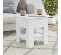 vidaXL Coffee Table White 40x40x42 cm Engineered Wood