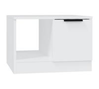 vidaXL Coffee Table White 50x50x36 cm Engineered Wood UK NEW