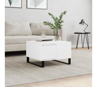 vidaXL Coffee Table White 55x55x36.5 cm Engineered Wood