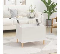 vidaXL Coffee Table White 60x44.5x45 cm Engineered Wood