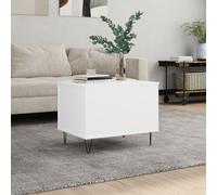 vidaXL Coffee Table White 60x44.5x45 cm Engineered Wood