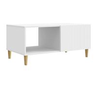 vidaXL Coffee Table White 90 x 50 x 40 cm Engineered Wood