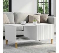 VidaXL Coffee Table White 90 X 50 X 40 Cm Engineered Wood