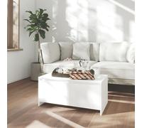 vidaXL Coffee Table White 90x50x41.5 cm Engineered Wood