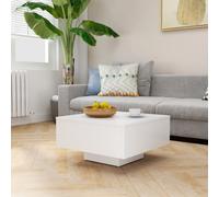 Vidaxl Coffee Table White 60X60X31.5 Cm Engineered Wood Coffee Tables