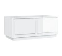 (high gloss white) vidaXL Coffee Table Dining Table Accent SIde Tea End Table Engineered Wood