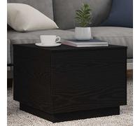 Coffee Table with LED Lights Hallway End Table Side Tea Sofa Table vidaXL