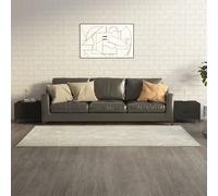 (Black, 2) vidaXL 1/2x Coffee Table with Metal Legs End Centre Accent Table Multi Colours