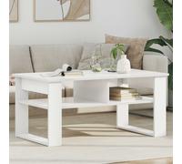 vidaXL Coffee Table with Storage White 96 x 54 x 44 cm Engineered Wood