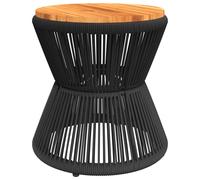 vidaXL Coffee Table with Wire Base, Sofa Side Table for Living Room Hallway, Tea