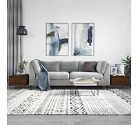 vidaXL Coffee Tables 2 pcs Brown Oak 50x46x35 cm Engineered Wood