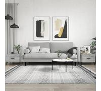 (grey sonoma) vidaXL Coffee Table Side Table Sofa Table Telephone Table Engineered Wood