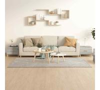 vidaXL Coffee Tables 2 pcs Grey Sonoma 50x50x40 cm Engineered Wood UK