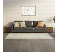 (Brown oak, 2) vidaXL 1/2x Coffee Table with Metal Legs End Centre Accent Table Multi Colours