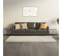 vidaXL Coffee Tables with Metal Legs 2 pcs Grey Sonoma 50x50x40 cm