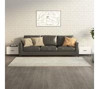 (High gloss white, 2) vidaXL 1/2x Coffee Table with Metal Legs End Centre Accent Table Multi Colours