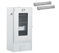 vidaXL Cold Smoker with Smoker Tube 44.5 x 29 x 83 cm Galvanised steel, Modern S