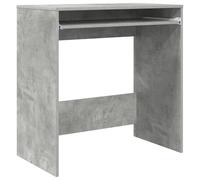 vidaXL Computer Desk Concrete Grey Chipboard Concrete Table Rectangular