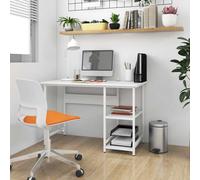 Computer Desk MDF and Metal Home Study Side Desk Table Multi Colours vidaXL