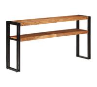 vidaXL Console Table 150x30x75 cm Solid Acacia Wood