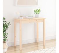 Console Table Hallway Side End Table Tea Accent Table Solid Wood Pine vidaXL