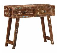 vidaXL Console Table 90x32x75 cm Solid Wood Reclaimed sofa table hallway table