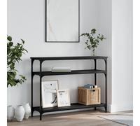 (black, 100 x 29 x 75 cm) vidaXL Console Table End Table Hallway Stand Side Sofa Table Engineered Wood