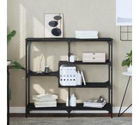 (black, 103 x 32 x 95 cm) vidaXL Console Table End Table Hallway Stand Side Sofa Table Engineered Wood