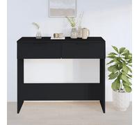 Vidaxl Console Table Black 90X36X75 Cm Engineered Wood