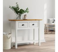 vidaXL Console Table BODO Brown 90x34.5x73 cm Solid Wood Pine