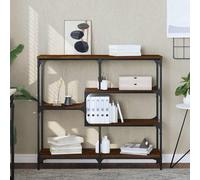 (brown oak, 103 x 32 x 95 cm) vidaXL Console Table End Table Hallway Stand Side Sofa Table Engineered Wood