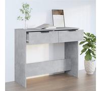 Vidaxl Console Table Concrete Grey 90X36X75 Cm Engineered Wood, Grey