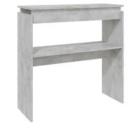 Vidaxl Console Table Concrete Grey 80X30X80 Cm Engineered Wood Console Tables