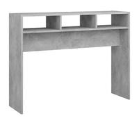 vidaXL Console Table Concrete Home Hallway Living Room Office Furniture Accent Couch End Side Hall Table Console Cabinet Chipboard Grey