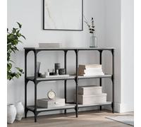 (grey sonoma, 100 x 29 x 75 cm) vidaXL Console Table End Table Hallway Stand Side Sofa Table Engineered Wood