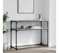 (grey sonoma, 100 x 35.5 x 75 cm) vidaXL Console Table End Table Hallway Stand Side Sofa Table Engineered Wood
