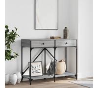 (grey sonoma) vidaXL Console Table End Table Hallway Stand Side Sofa Table Engineered Wood