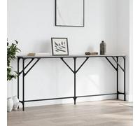 Vidaxl Console Table Grey Sonoma 180X23X75 Cm Engineered Wood